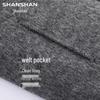 Shanshan Men's Wool Blend Double-Sided Casual Jacket