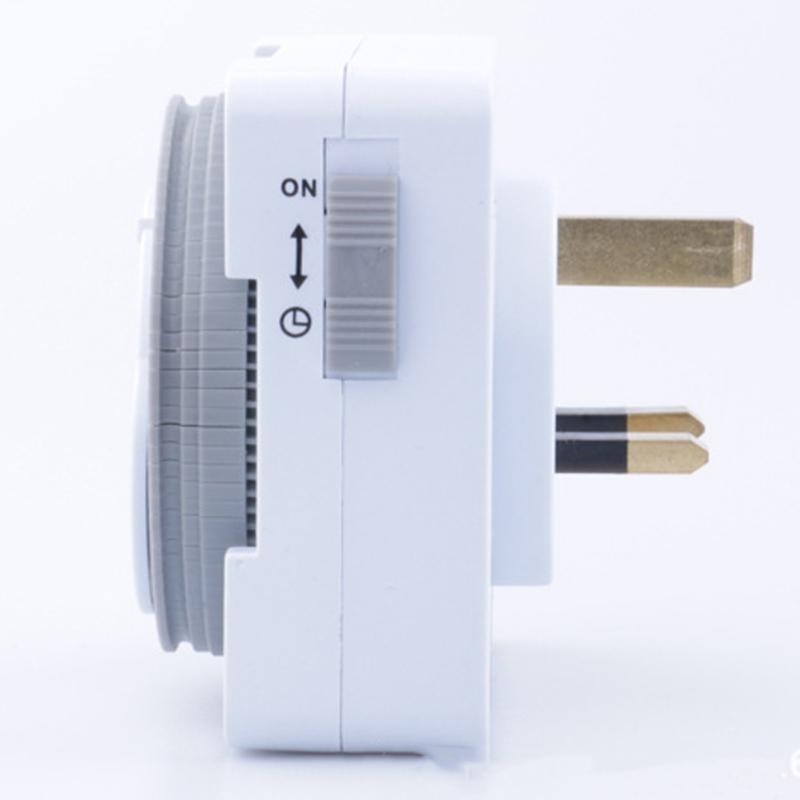 15Minute Precisions Mechanical Timer Switches for Electrical Outlets Global Sockets ABS Material Energy Efficient