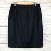 Italian Luxury/BOTTEGA VENETA/Suit Skirt/Back Zip/M/Black/Elegant/Office/Business