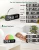 Sunrise LED Alarm Clock with Seven-Color Wake-Up and Sleep Light