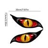 Car Eye Stickers - Eye Car Decal Mirror Sticker,2 Reflective Eye Stickers Scary Simulation