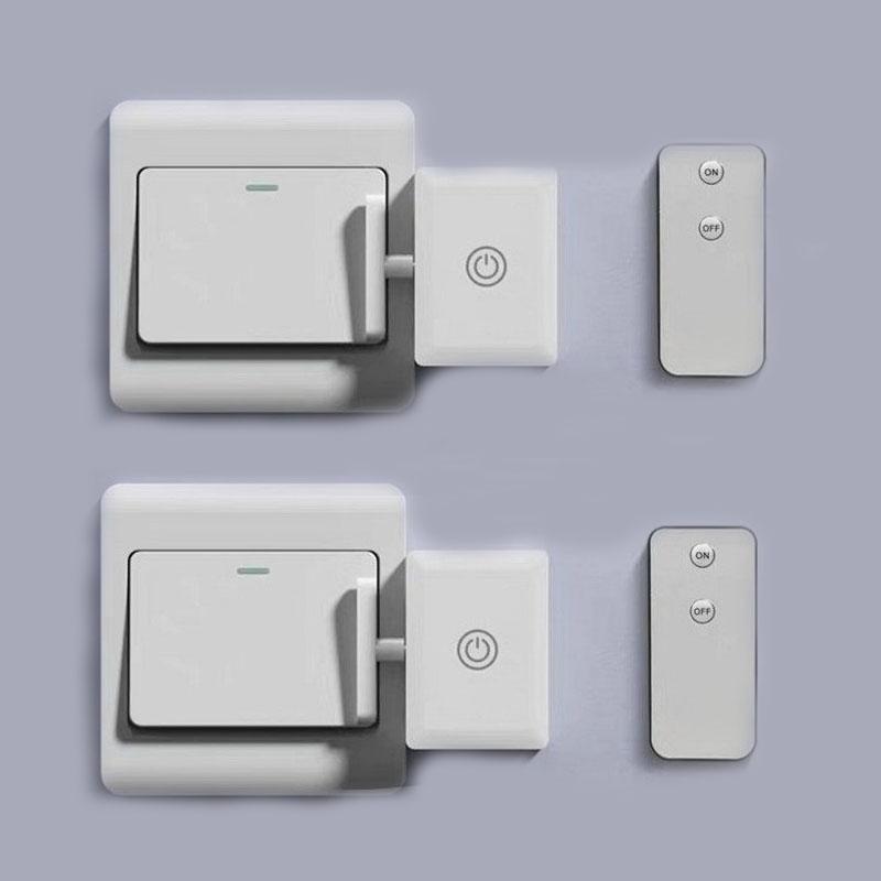 Wireless Remote Finger Switch Without Wiring Smart Remote Control for Lazy People To Turn Off Lights Smart Remote Control