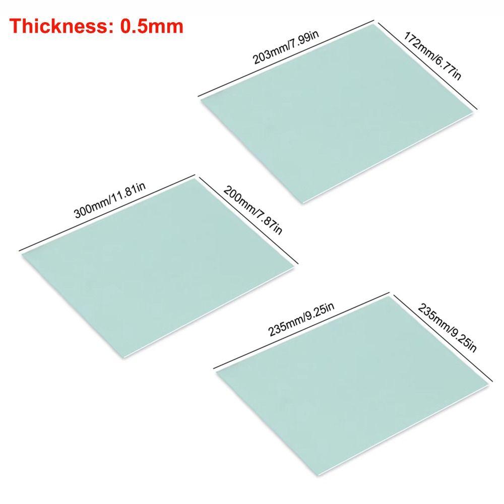Světle zelená epoxidová deska Vysokoteplotně odolná izolační deska Pro DIY použití bateriových sad