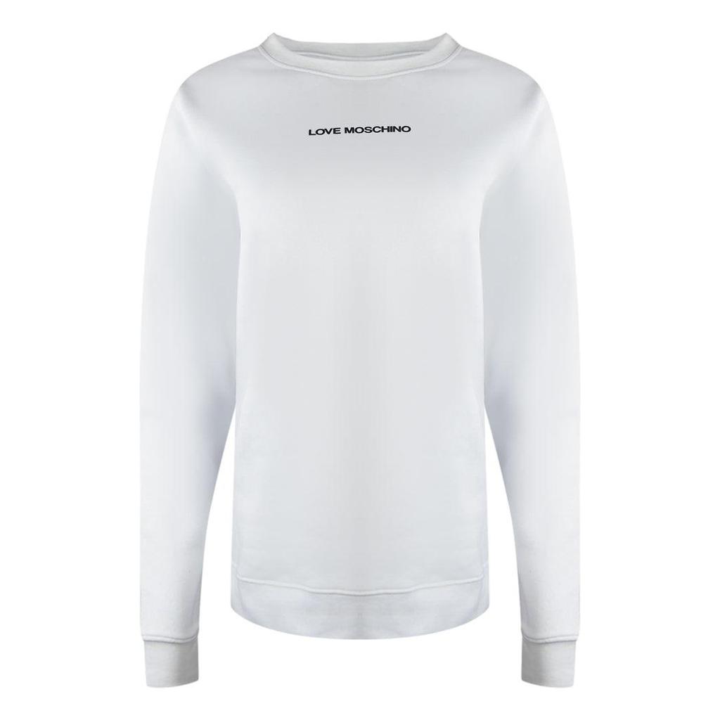 Love Moschino Unisex Adult Small Logo Sweatshirt