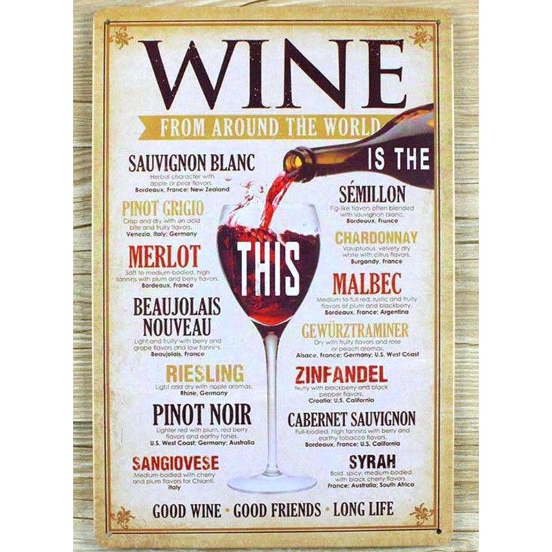 Retro Metalowy Szyld Blaszany Plakietka z Wintydżowym Urokiem do Dekoracji Ścian Baru i Kawiarni