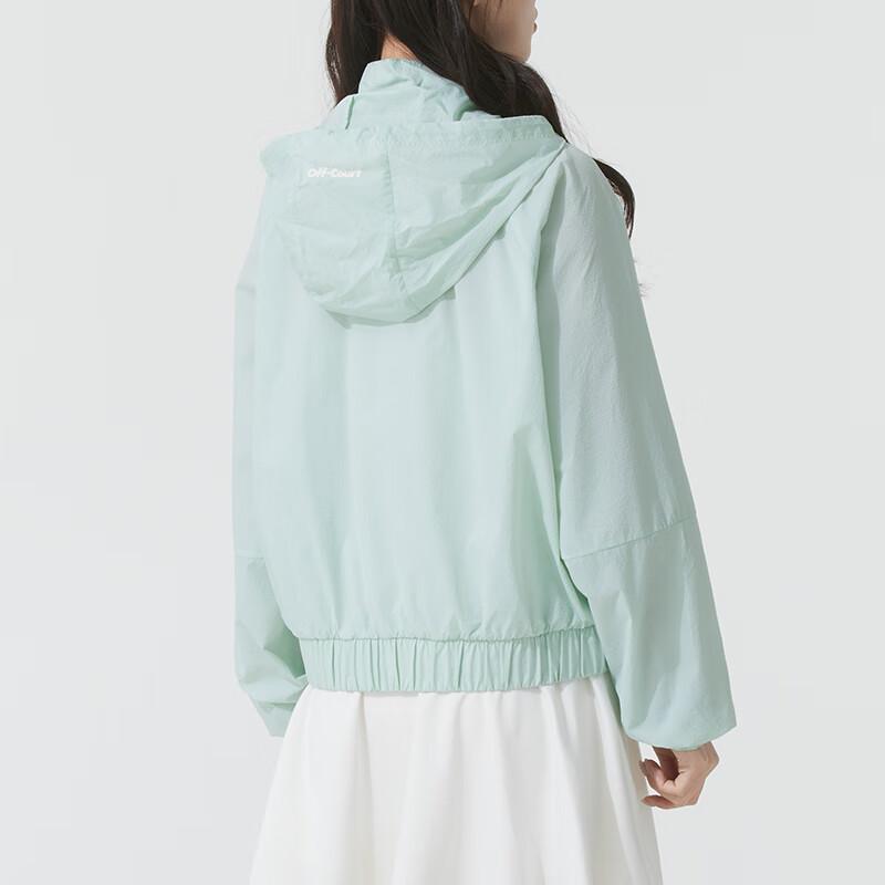 Skechers Comfort Sports Series Training Hooded Windbreaker Jacket Women Jackets Green P225W008-01P9