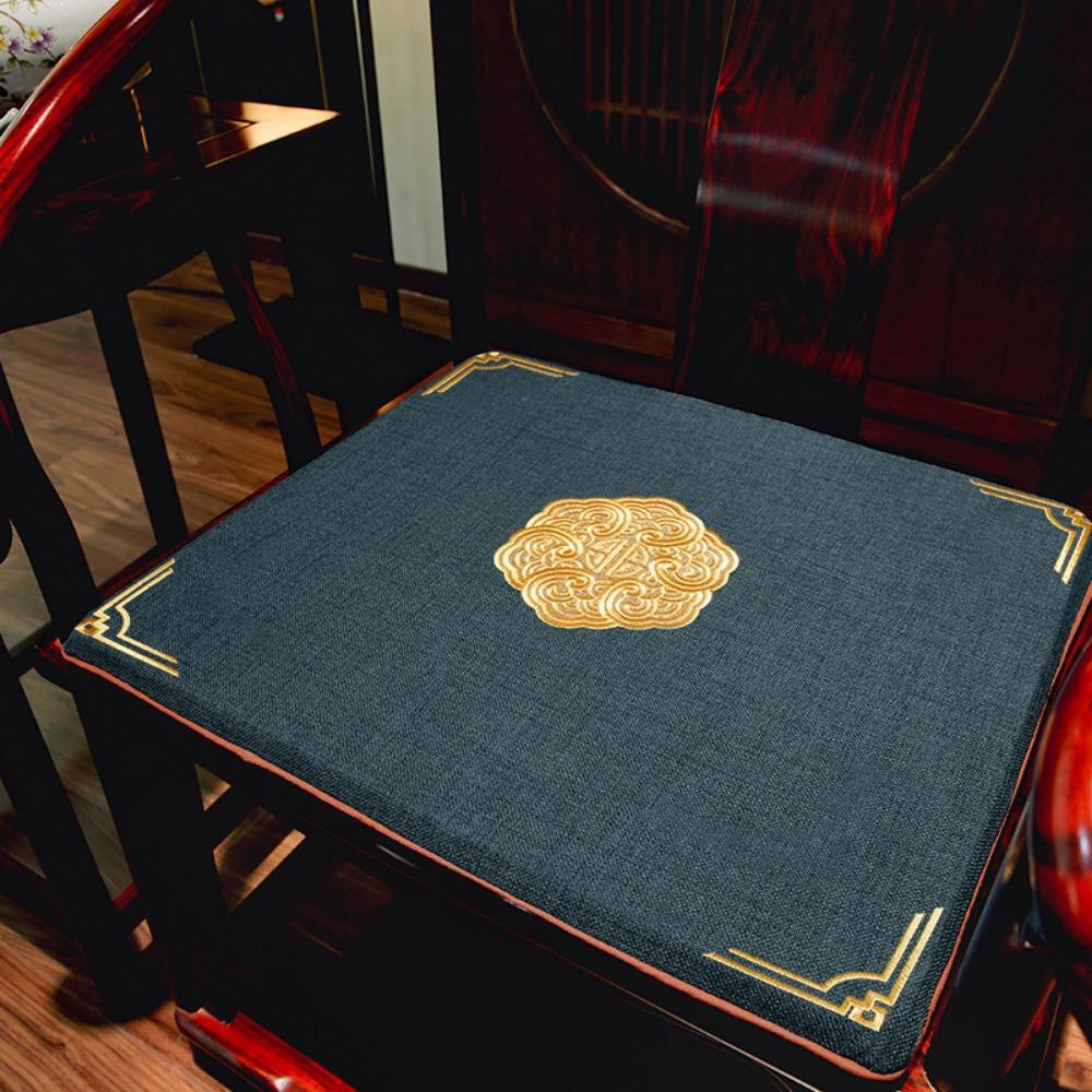 Redwood Sofa Cushion Thickened Seat Pad for Chinese Dining Chair Solid Wood Furniture Armchair