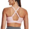 (WMNS) Under Armour Continuum Mid Sports Bra 'Light Pink' Women's 1372559-676