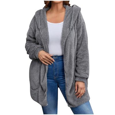 Winter Cardigan Übergröße Damen Locker Lässige Jacke Damen Oberteil Jacken & Mäntel Damen