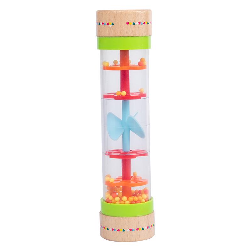 

Bamboo-Style Rainstick Toy: Visual & Auditory Early Education Instrument for Infants & Toddlers