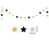 2025 Congrates Grad Banner Garland Star Paper Bunting Set Graduation Party Decoration Supplies Congratulation Garland Flags New