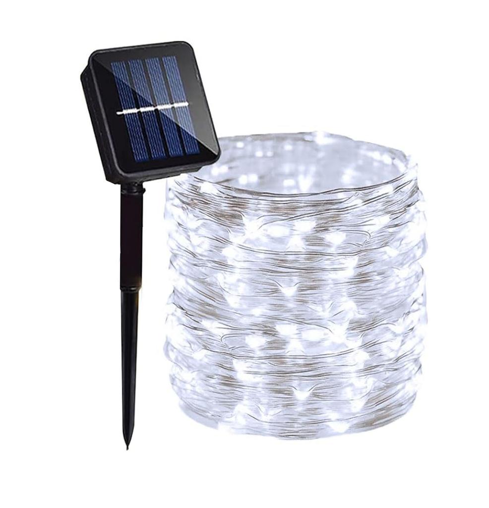 4Pack 400 LED Solar Light Outdoor Lamp String Lights For Holiday Christmas Party Waterproof Fairy Lights Garden Garland
