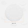 150/300pcs Lace Paper Doilies White Round/Oval/Rectangle Disposable Decorative Paper Placemats Hollow Flower Absorbing Papers