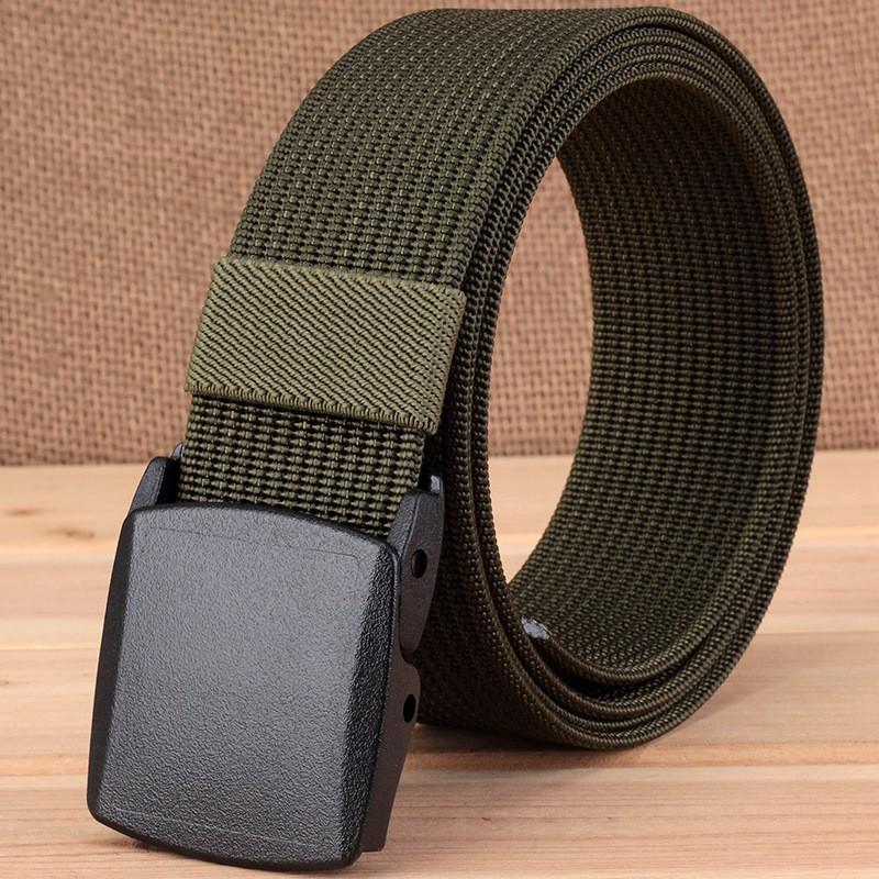 

YKK Buckle Thirteen Pit Belt Men s Outdoor Travel Light Nylon Environmentally Friendly Smooth 120cm