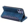 Style 005 For Motorola Edge 50 Pro 5G Case Zipper Pocket Leather Grid Phone Cover