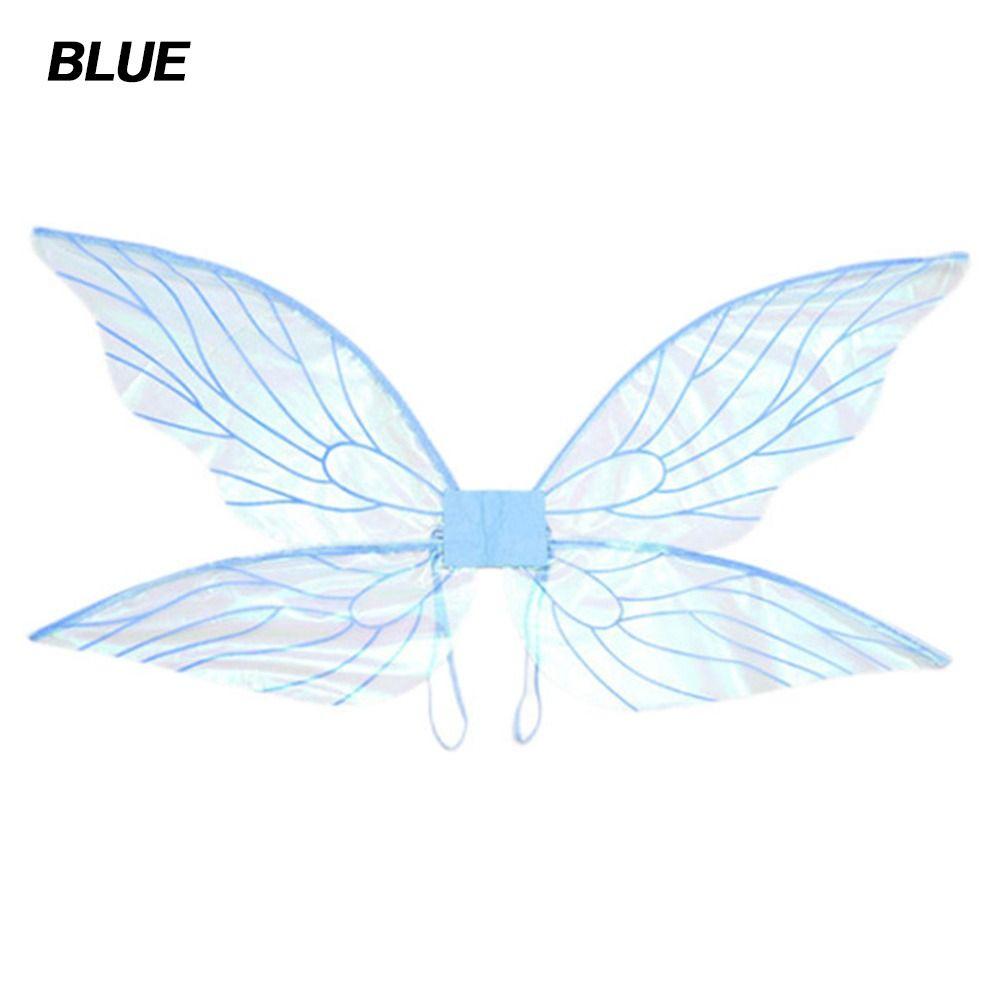 New Gift Girls Fairy Wings Costume Accessories Party Favor Cosplay Costume Dress-Up Wings Butterfly Cicada Wing Fairy Wings