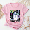 Vintage Freya Skye Tshirt Descendants Zombies Worlds Collide Tour The Rise of Red Tee Y2k Top Trendy Casual Short Sleeves Tops