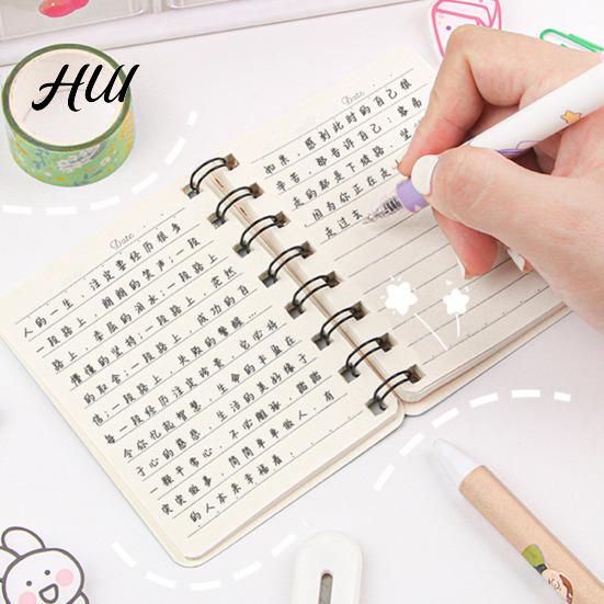 Portable Notebook Mini Cartoon Spiral Notebook, 80 Pages Pocket Small Smooth Page Turning Journal for Study Notes Cute Diary