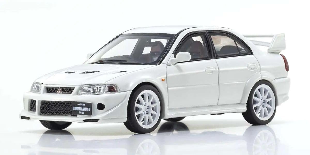 

Kyosho Original 1/43 Mitsubishi Lancer Evolution VI TME White Finished Product
