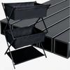 Camping 3level Folding Storage Rack Portable Picnic Grill Lightweight And Durable Large Capacity Storage Rack For Home Finishing