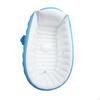 Inflatable Baby Bathtub Pool Foldable Portable Shower Basin for Newborn Blue
