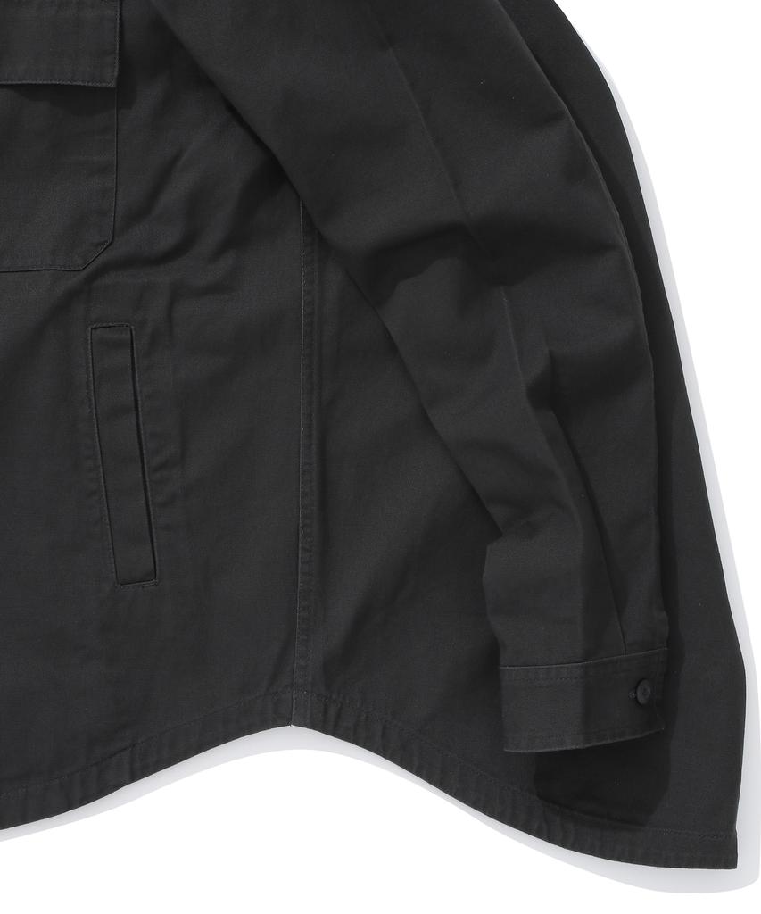 COLUMBIA UNIVERSITY Sl-Label Two Pocket Cotton Shirts Charcoal