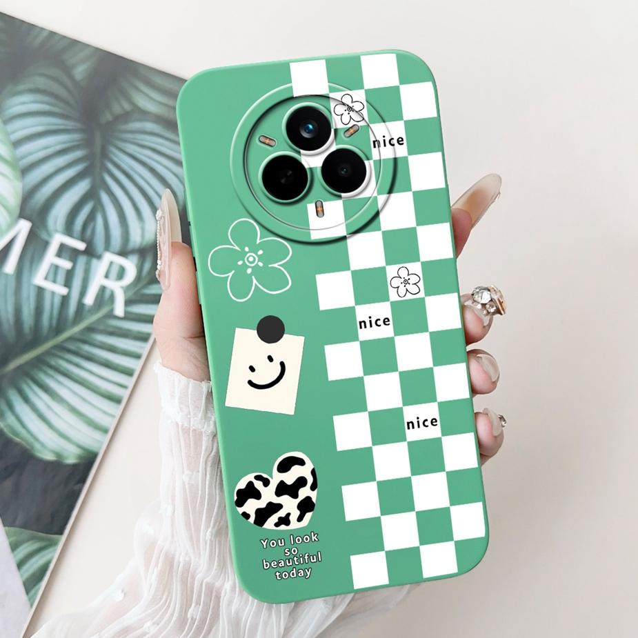 Für Realme 14 Pro 5G Hülle RMX5056 Stylische Kunstbemalte Abdeckung Stoßfeste Handyhülle Für Realme 14 Pro Plus Realme14 Pro+ Weiche Taschen