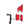 Heavy Duty Metal, Iron and Wood Clamp Set, Quick Release, Wide Base, Constructed of   Cast Iron, Suitable for 3Celsius4\  Threaded Pipe, Large F