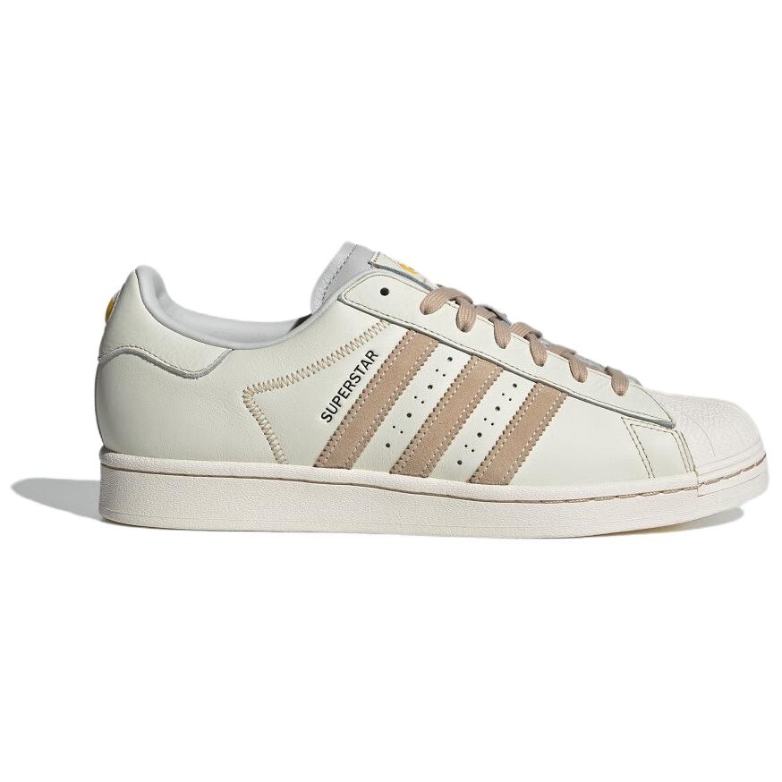 Adidas Originals Superstar Low-Top Sneakers Unisex Sneakers White Brown Gray IF1779
