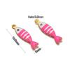 20pcs Stainless Steel Gold Color Enamel Little Fish Charms Pendants for DIY Jewelry Bracelet Necklace Findings Earrings Making
