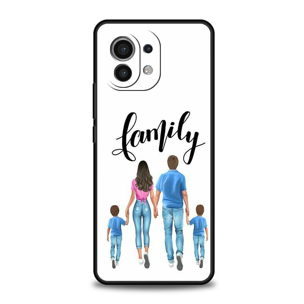 

Fashion Super Mom Dad Phone Case For Xiaomi Mi 15 14 14T 13T 12T Pro 12 13 11 Lite 5G 11T Poco X6 X7 X5 Pro Soft TPU Cover Xiaomi 12T