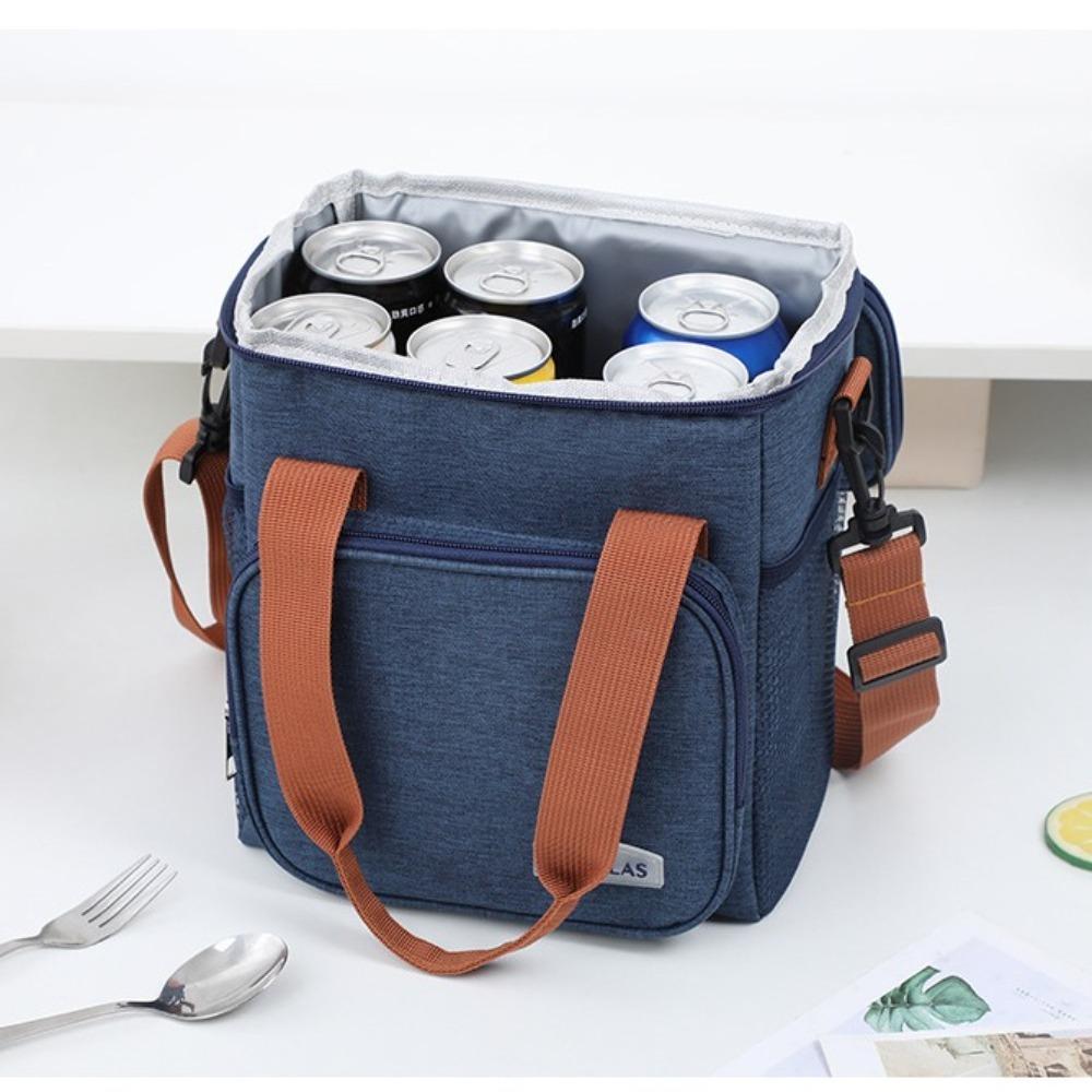 Thickened Food Cooler Bags Portable Picnic Cooling Box Reusable Insulated Case  Travel