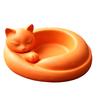 Solid Base Tabletop Decor 3D Printed Succulents Planter, Creative Mini Flower Pot with Artistic Sculptural Design, Desktop Plant Small Desk for Office