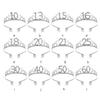 Birthday Party Crystal Rhinestone Decoration Girls Headdress With Combs Favors Supplies Adults Wedding Accessories