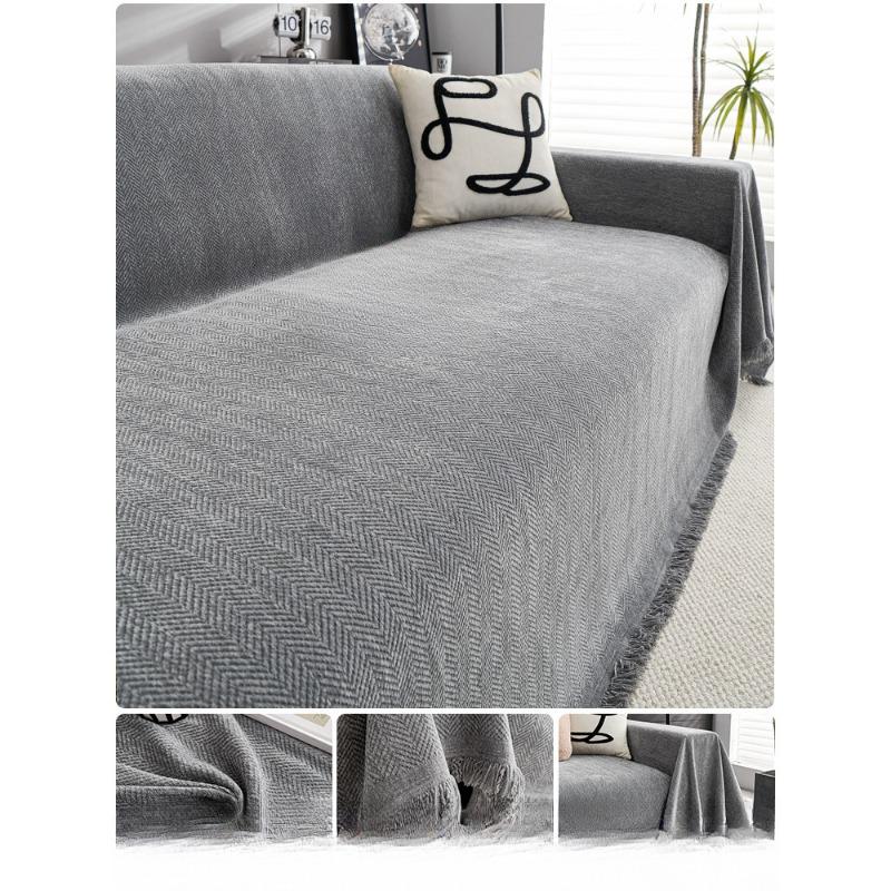 Chenille Sofa Towel Cover Cloth Sofa Cushion Four Seasons Universal High Sense Full Covered Universal Cover Cover Blanket