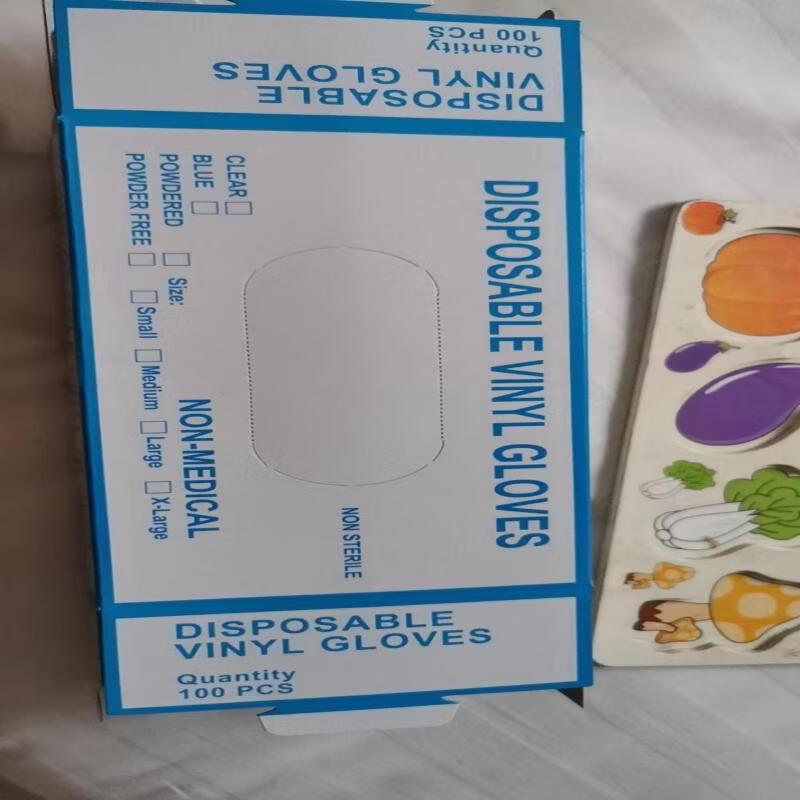 Lion Search Disposable PVC Protective Gloves