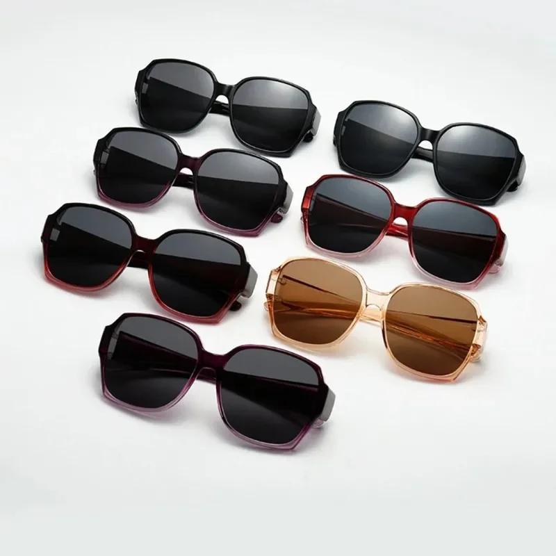 Driving  Glasses Cover Sunglasses Fit Over Glasses Wrap Around Sunglasses Square Shades UV400 Goggles for Men Women