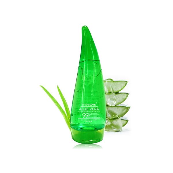 

Sersanlove - 99% Aloe Vera Soothing Moisturizing Gel, 260ml - Заспокійливий гель з алое для обличчя та тіла
