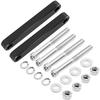 Motorcycle 19/21/23" Wrap Wheel Front Fender Spacers Bracket Mount For Harley Touring Electra Road Street Glide Road King 97-22