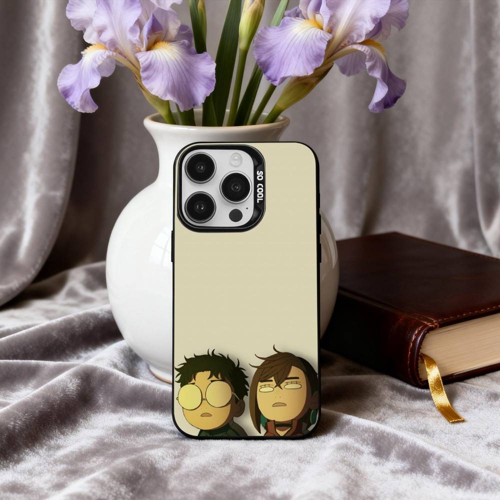 Web Manga D-DAN DA-A DAN-N Phone Case For iPhone17,16,15,14,13,12,11 Plus,Pro Max Black Candy Silver Plated Cover