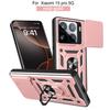 Pour Xiaomi 15 Pro Coque Xiaomi 14 Pro Housse Mi 13 Pro Mi 15 Support Anneau Magnétique Coque Armure Téléphone Glissière Protection Caméra Housse Arrière