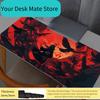 Alfombrilla de ratón Anime Naruto Itachi Uchiha Gamer Grande XXL Tableta Teclado Varmilo Alfombra Kawaii Accesorios de Gaming Alfombrilla de ratón