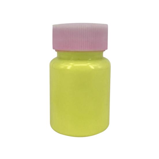 

20 г светящийся в темноте флуоресцентный порошок, пигмент, краска для ногтей, боди-арт, декор для вечеринки жёлтый