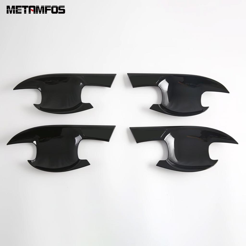 For Subaru Forester 2025 2026 Carbon Fiber Side Door Handle Bowl Cover Trim Protection Cap Exterior Accessories Car Styling