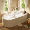 Foldable Full Body Soak Tub for Adults – Double Person Bath & Shower Bathtub