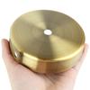 Black Silver Bronze Ceiling Plate Wall Sconce Mount Diy Light Fittings Lamp Base Vintage Pendant Lamp 100*20Mm Disc Base
