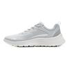 LiNing Leve Macio Rebote Casual Tênis de Corrida Feminino Tênis Cinza Claro ARSU054-2