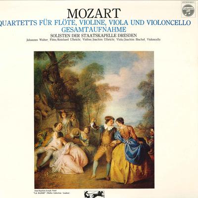 LP Record SOLISTEN DER STAATSKPELLE DRESDEN - Mozart: Quartetts For Flute, Violin OS2847S EURODISC 1973 Japan Classical Used