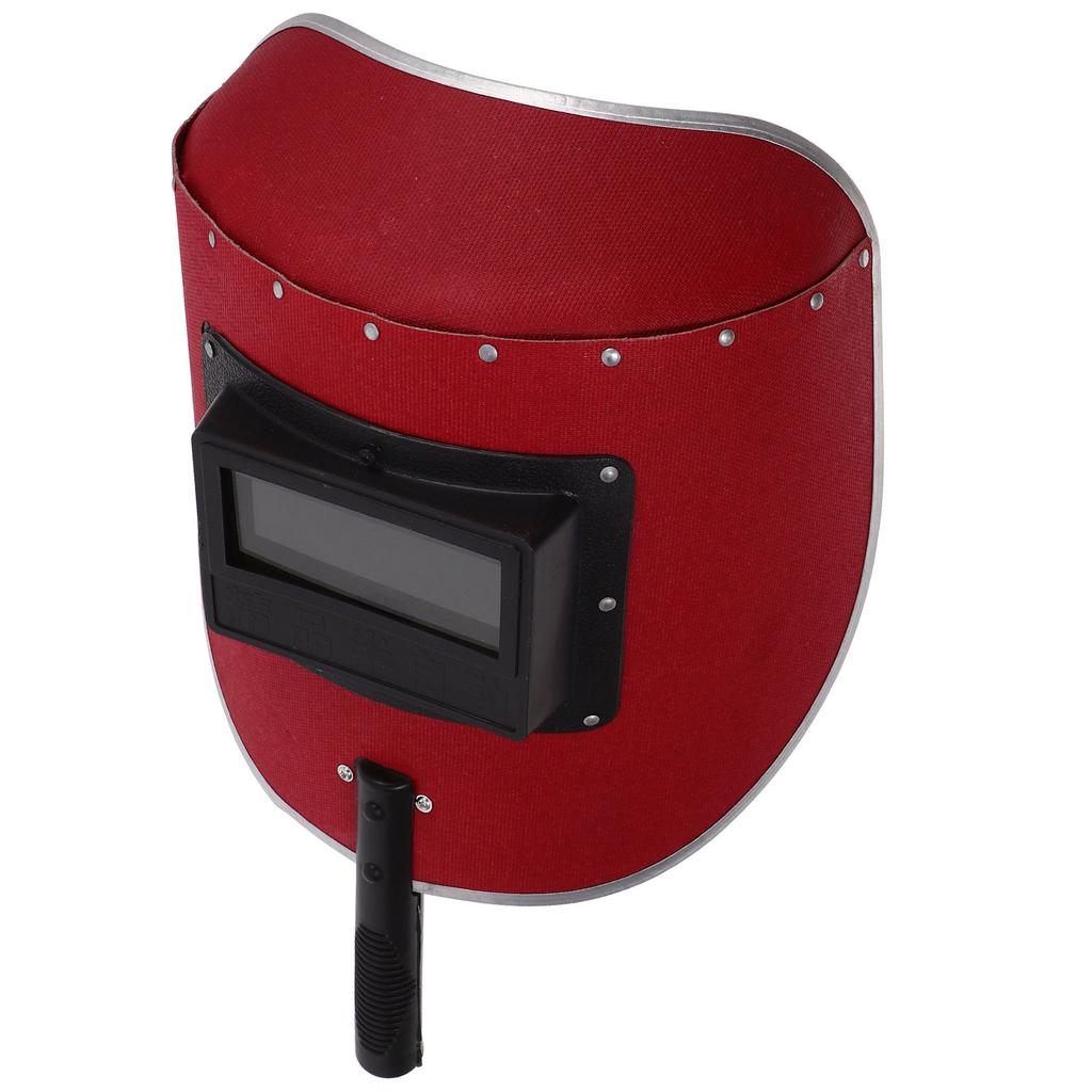 Handheld Welding Shield Vulcanized Fibre Paper Wood Construction Comfort Padding Semi-Automatic for Welding Cutting Grinding