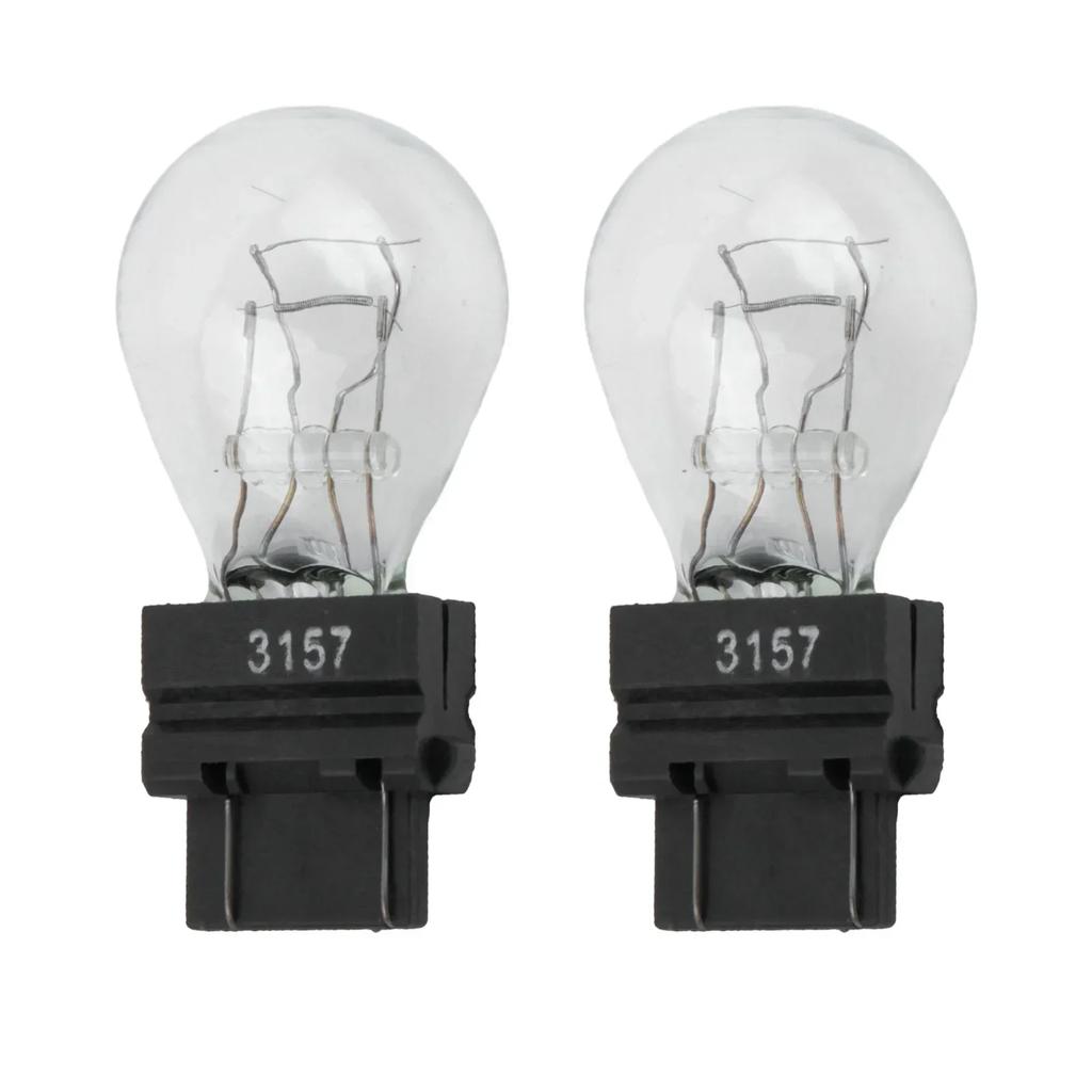 2 Pcs 3157 Brake Light Bulbs 12V 21W Car Light Bulb Super Bright Signal Lamp Durable Dual Filament Auto Reversing Lights